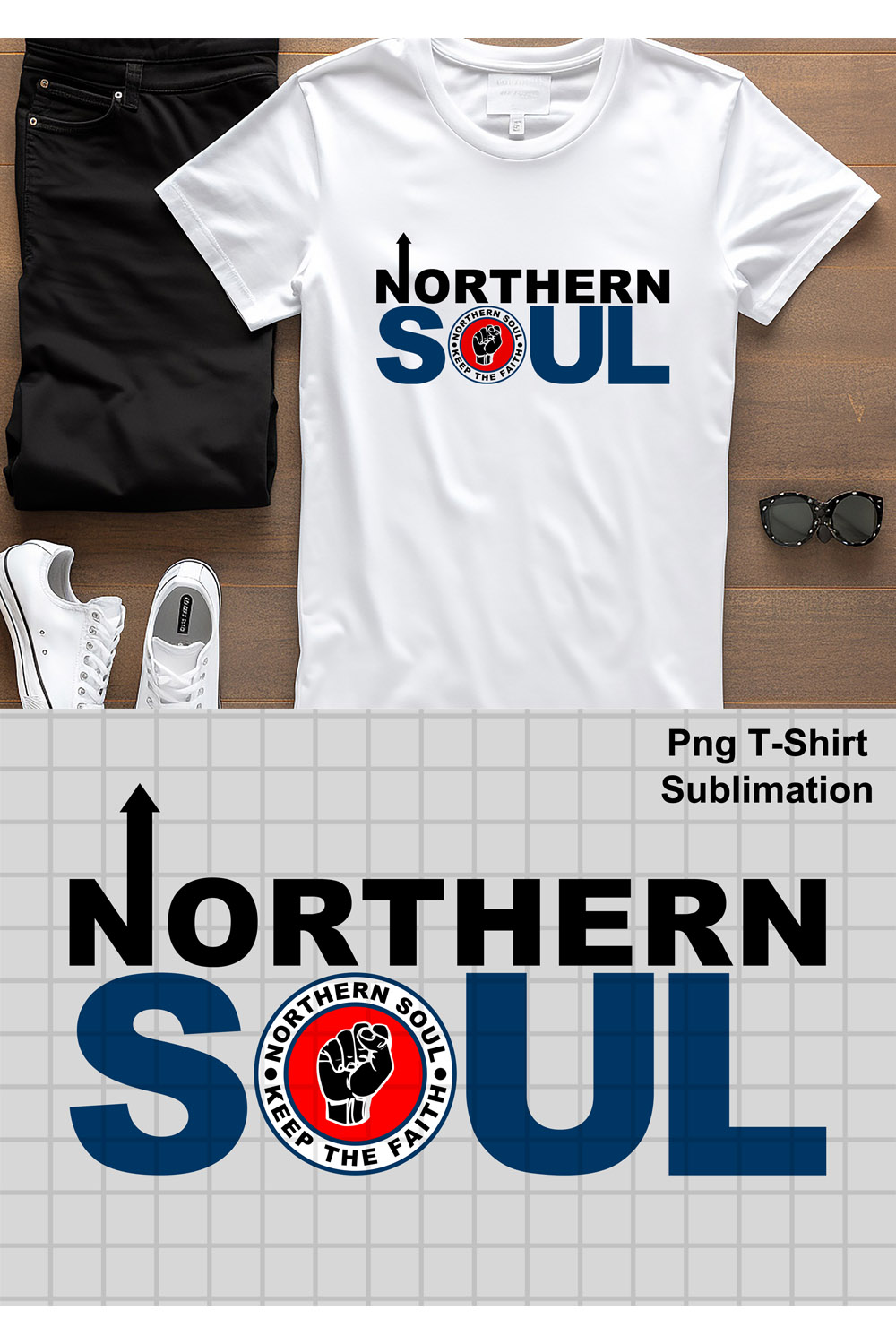 Northern Soul - Keep the Faith pinterest preview image.