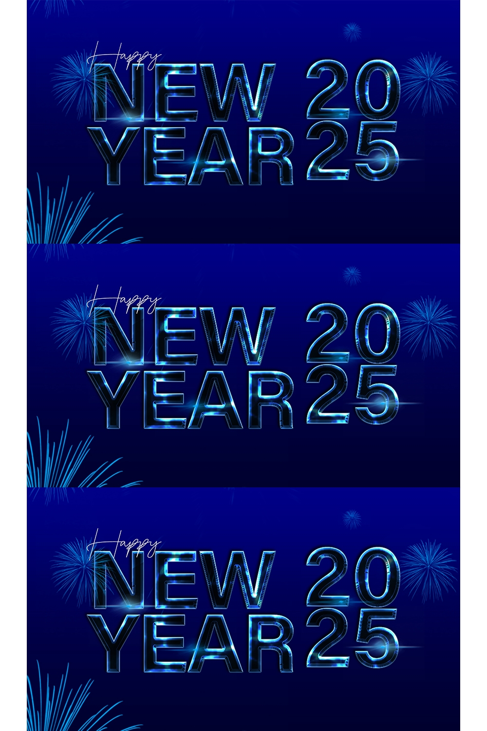 NEW YEAR POSTER pinterest preview image.