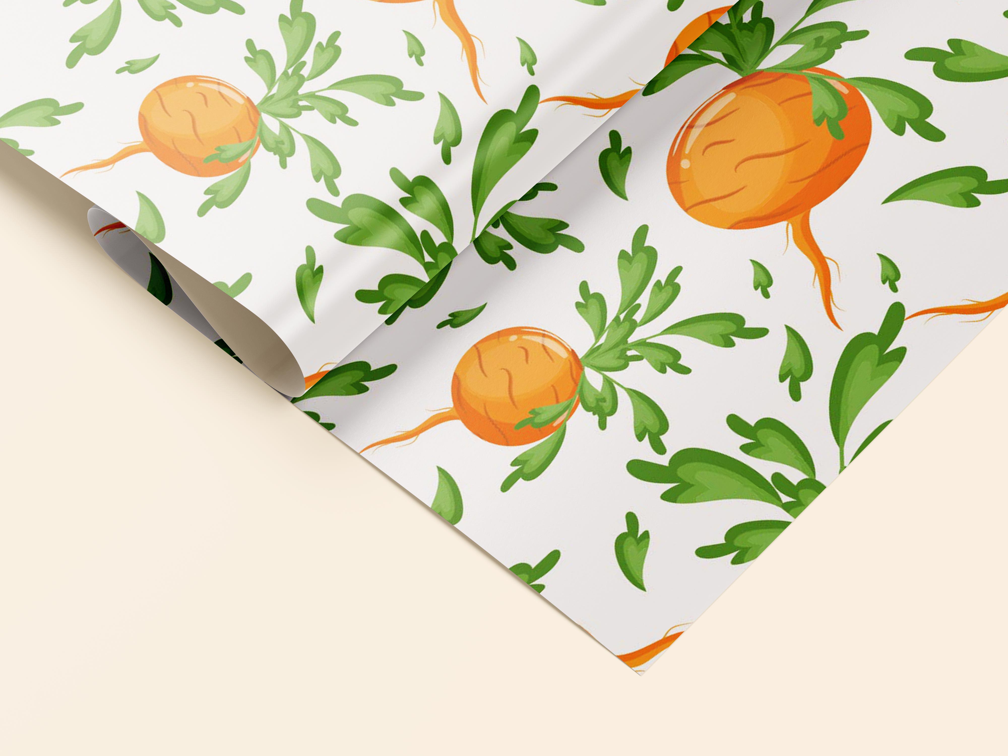 packing with carrot mockup 783