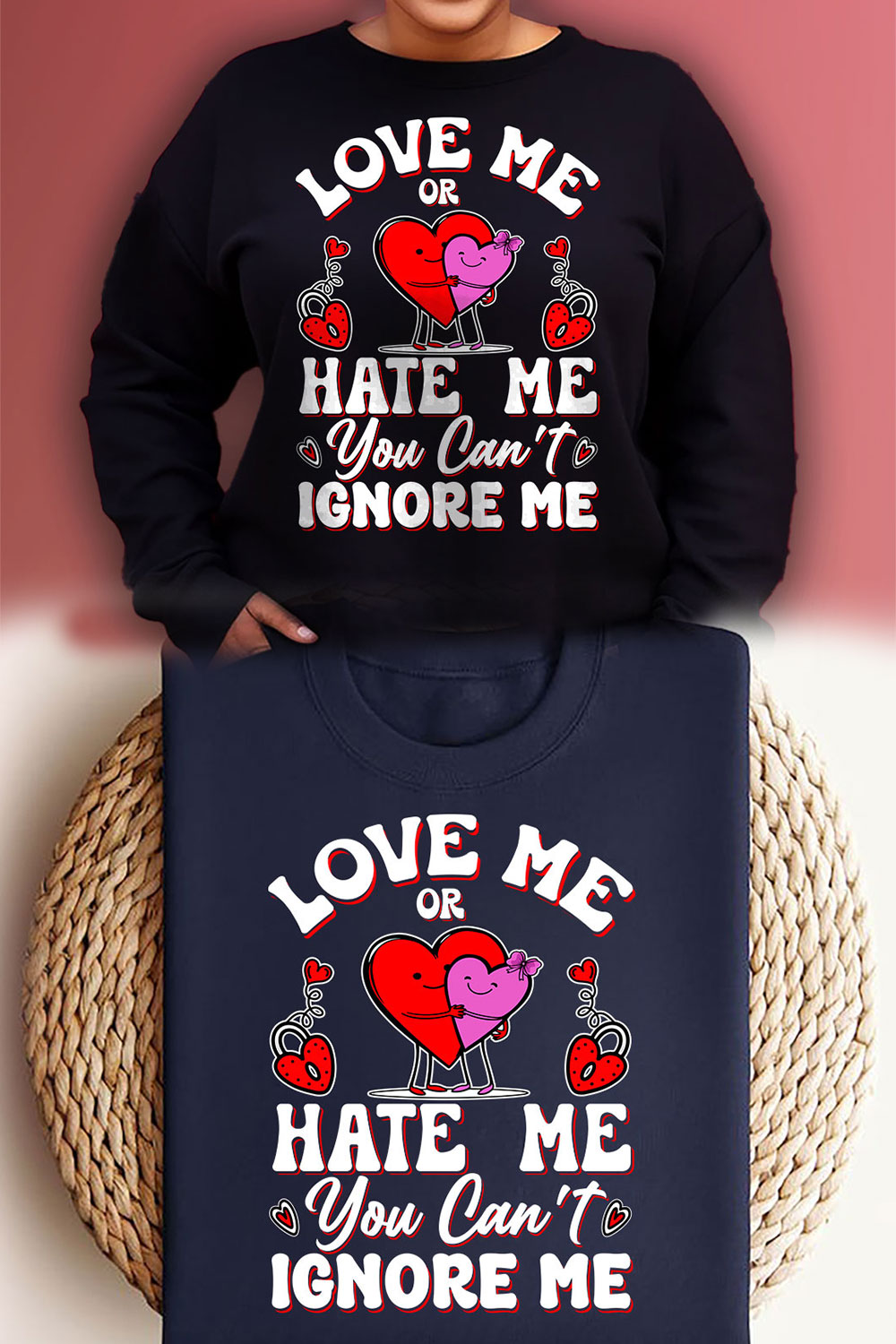 Valentine day t shirt design png pinterest preview image.