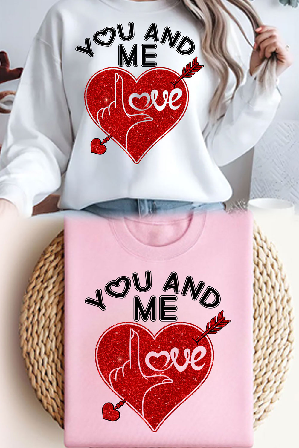 Love Valentine day t shirt design png pinterest preview image.