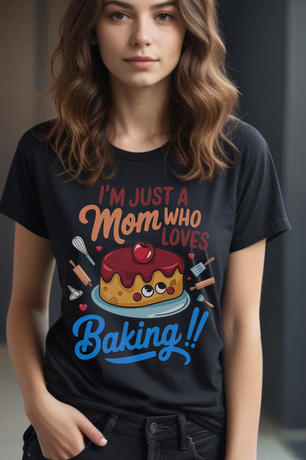 9 Baking PNG Sublimation Bundle pinterest preview image.