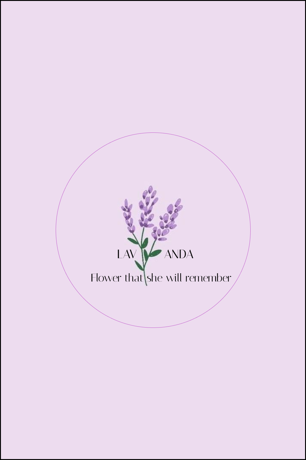 LOGO(FLOWER) pinterest preview image.