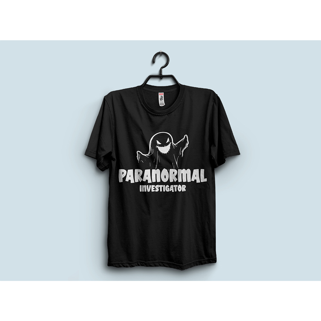 Paranormal Investigator T-shirt Design preview image.