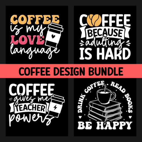 Coffee design bundle cover image.