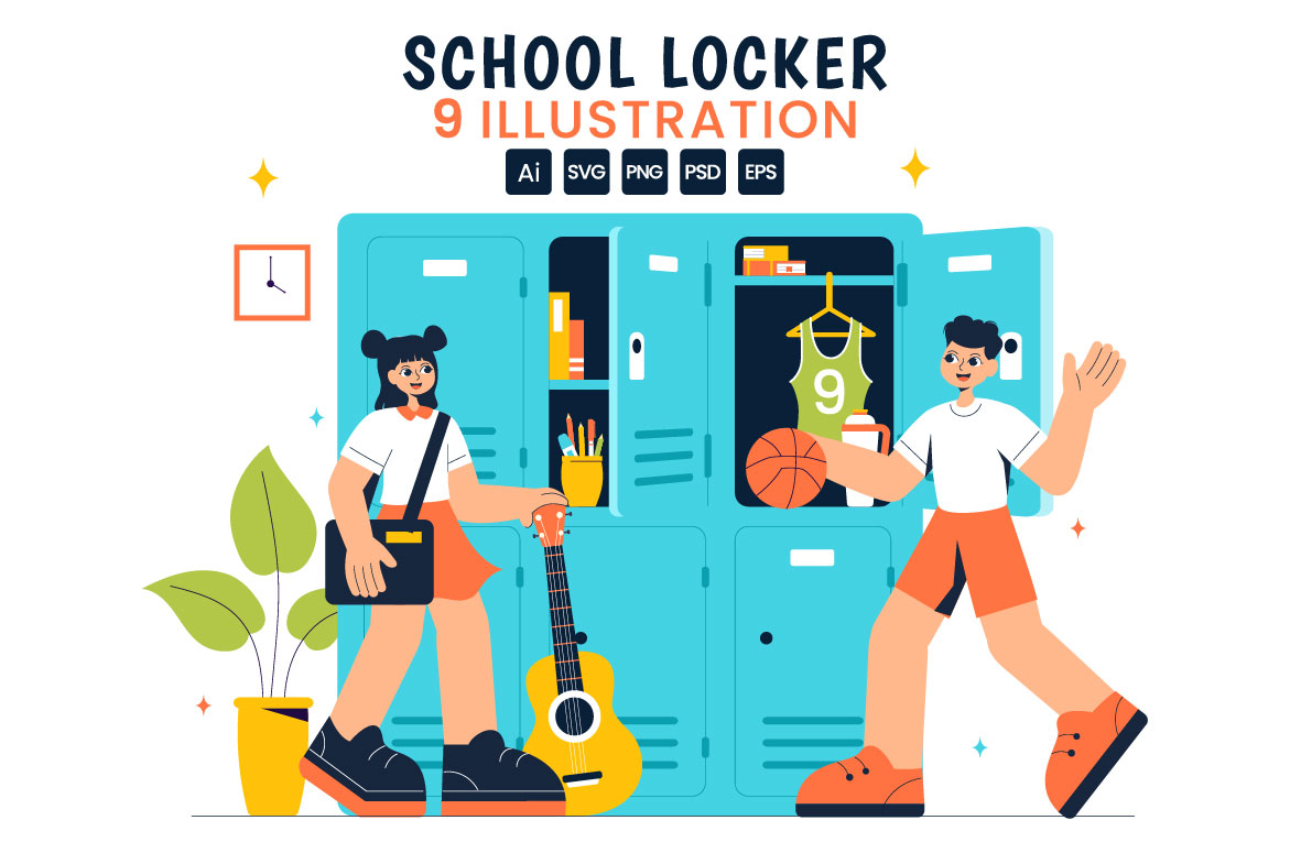 school locker 01 823