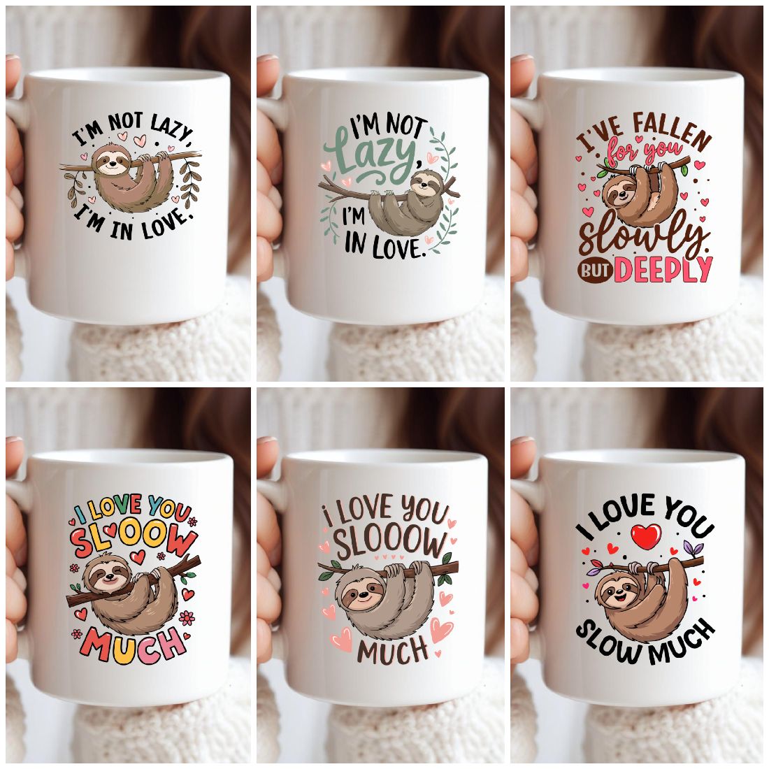 sloth valentines mug 5 685