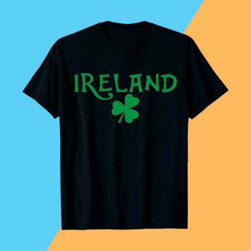 "Ireland Shamrock St Patrick's Day Design cover image.