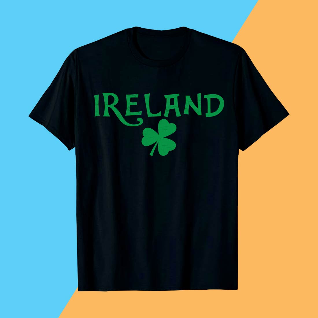 "Ireland Shamrock St Patrick's Day Design preview image.