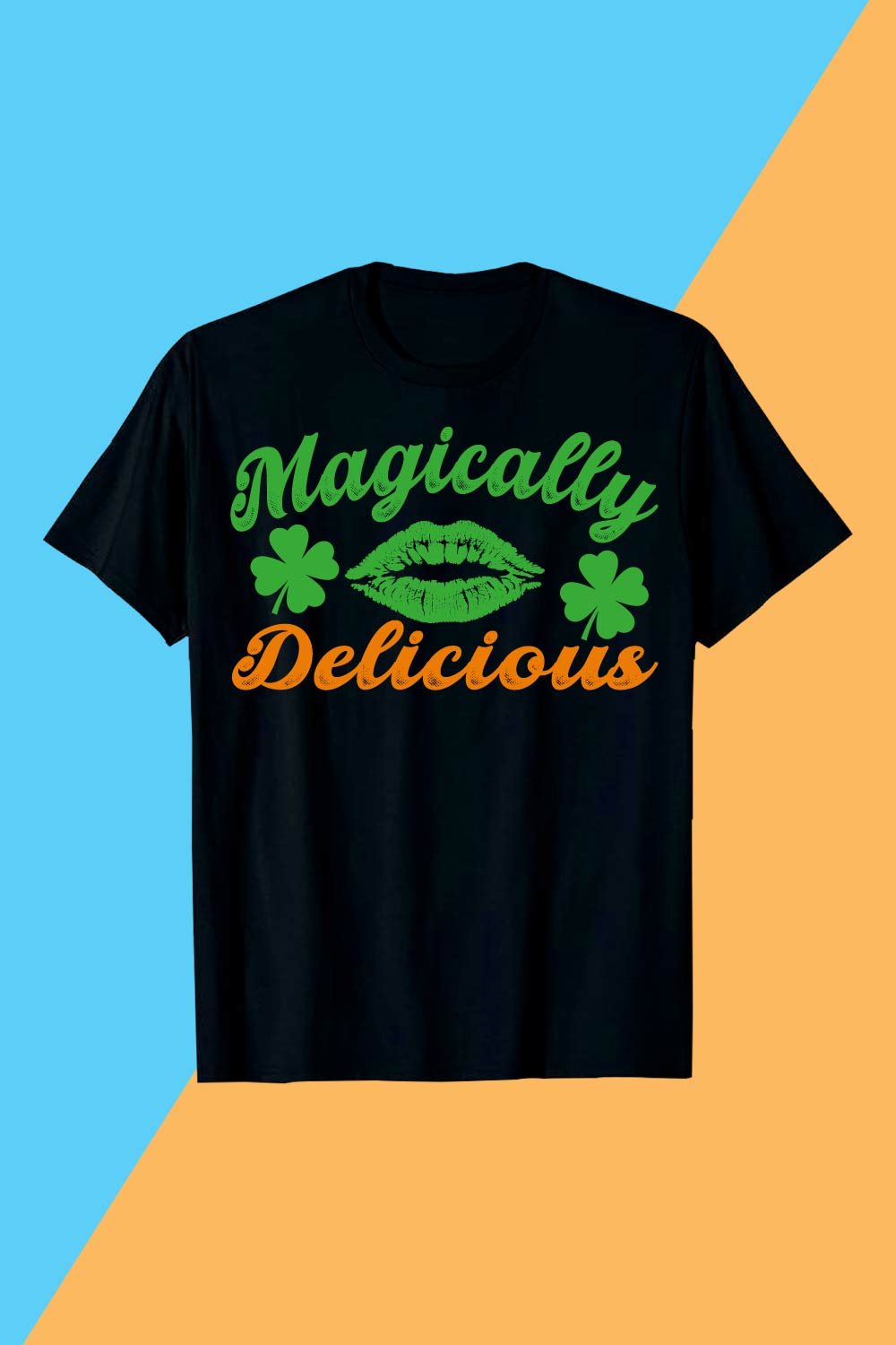 "Magically Delicious St Patrick's Day Design" pinterest preview image.