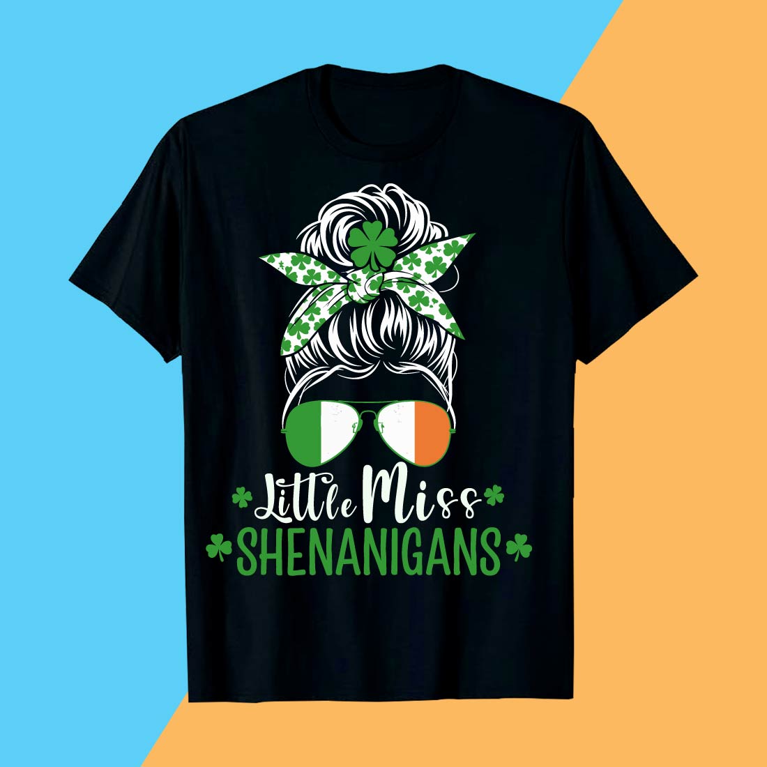 "Little Miss Shenanigans St Patrick's Design" preview image.