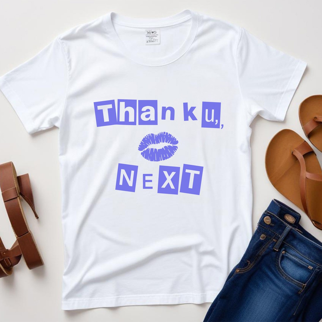 thank u next plane tshirt mockup 772