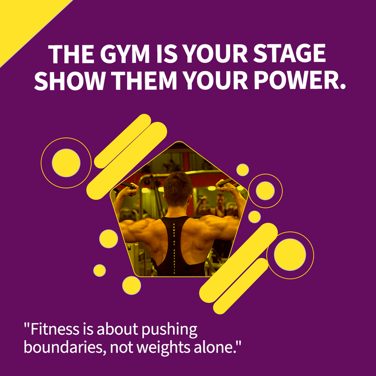 the gym is your stage show them your power 001 208