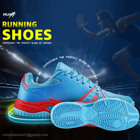 RUNNING SHOES TEMPLATE cover image.