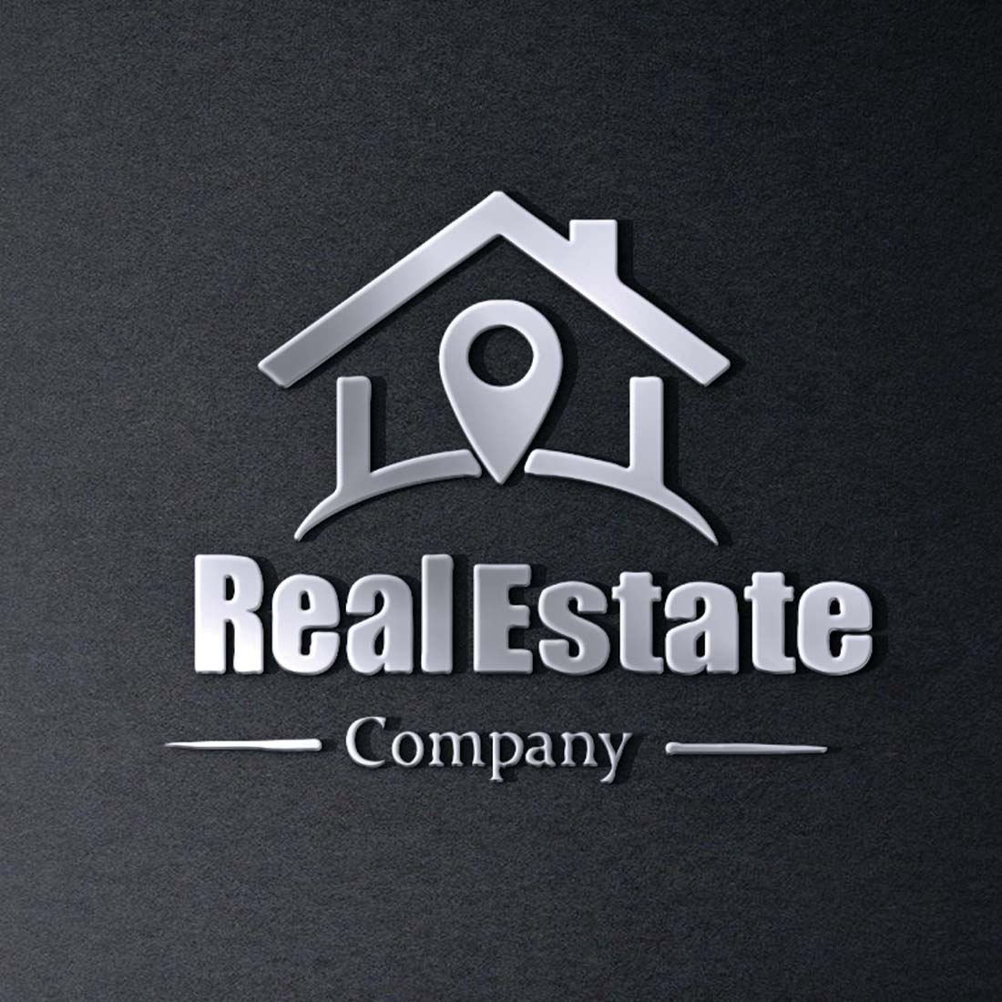 Real estate logo preview image.