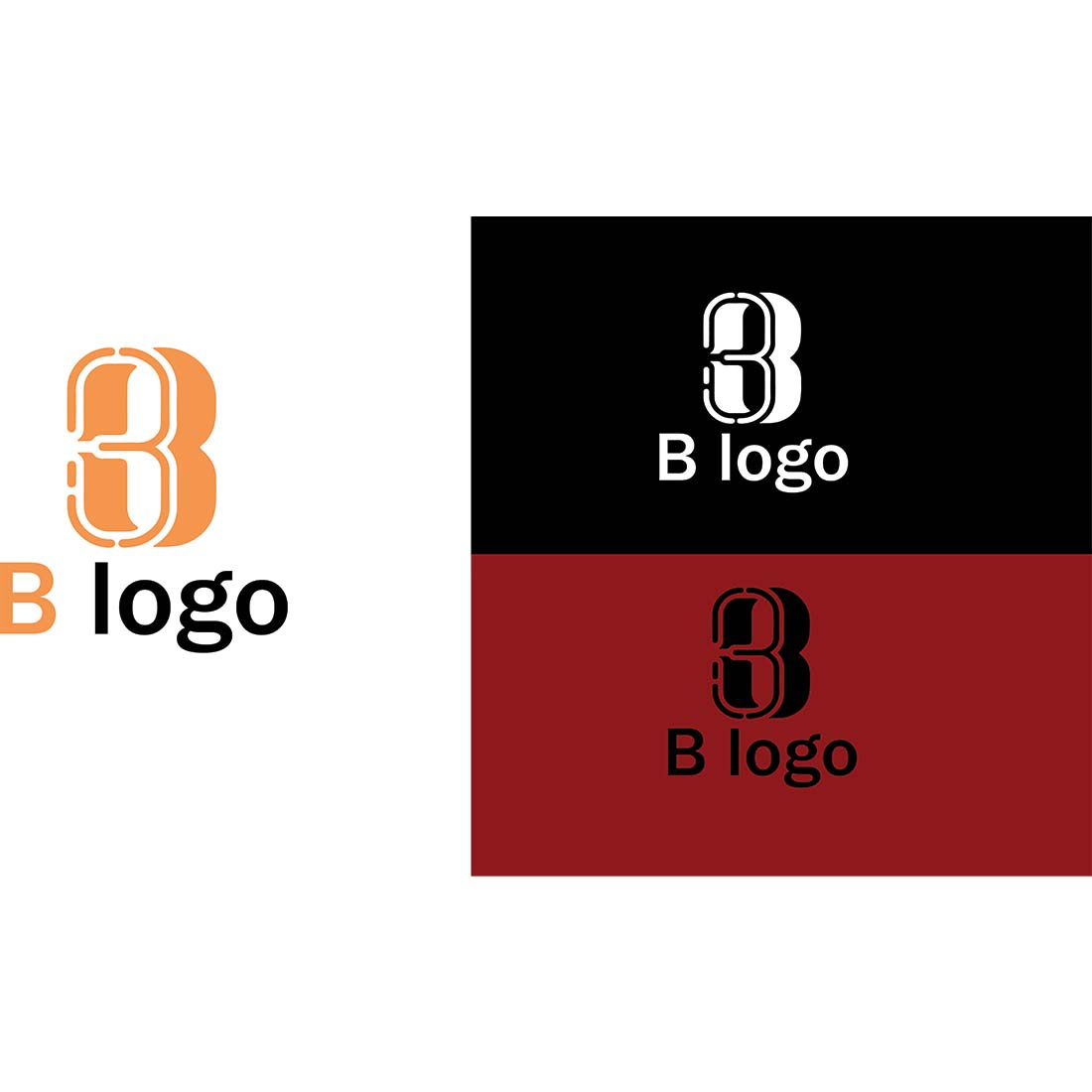 B letter Logo preview image.