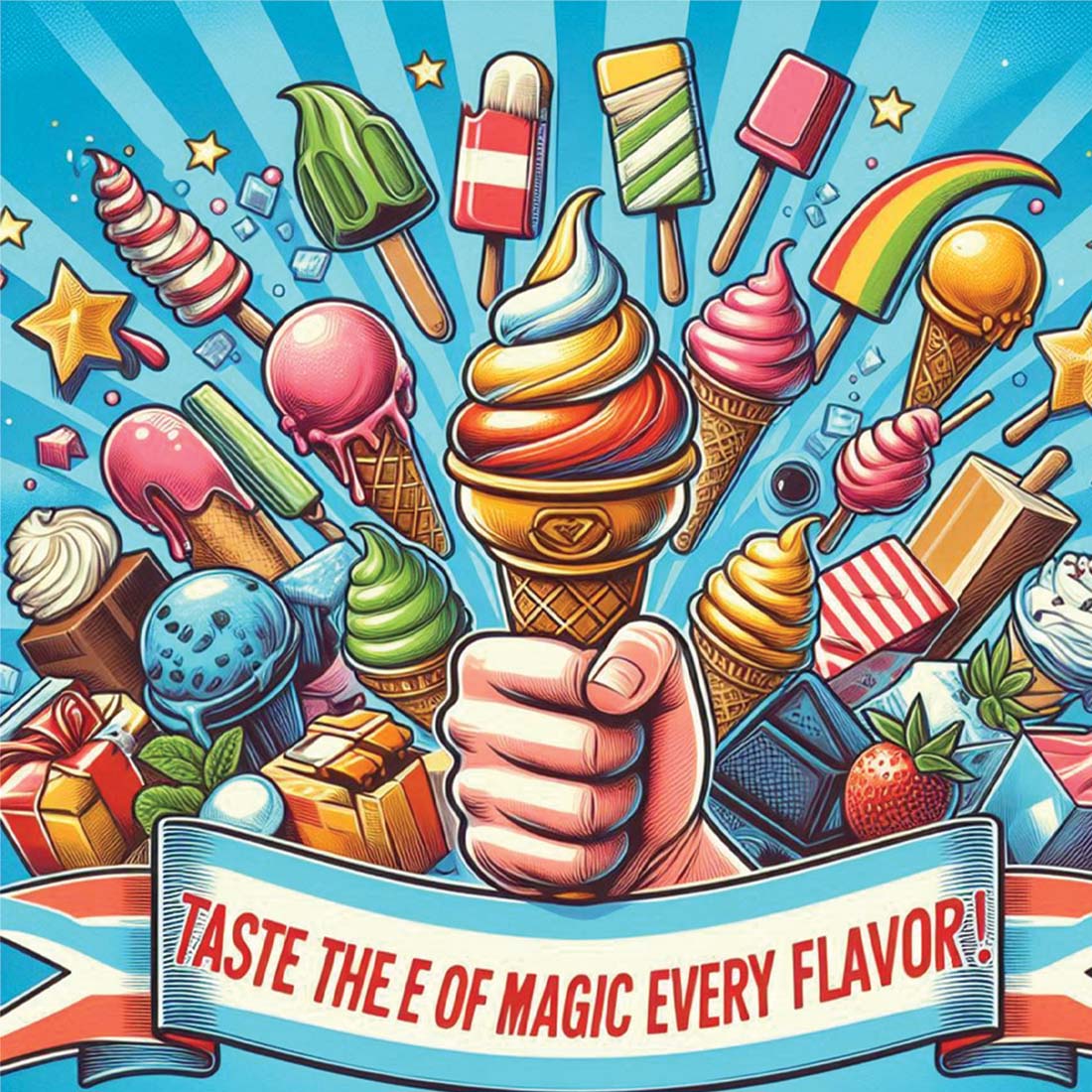 Ice Cream Post preview image.