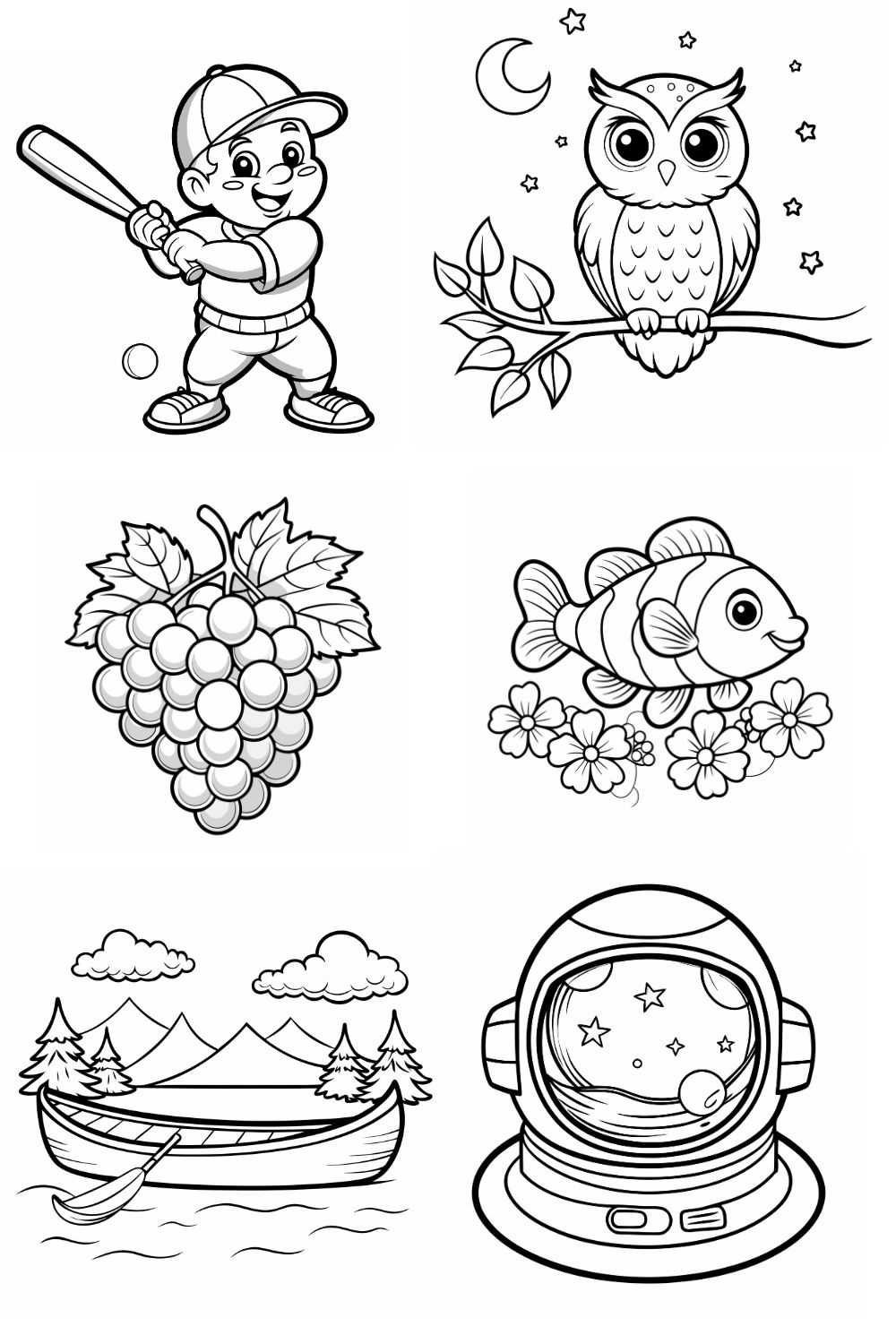 1000+ Coloring Page Designs in JPG and EPS (Printable and Editable) pinterest preview image.