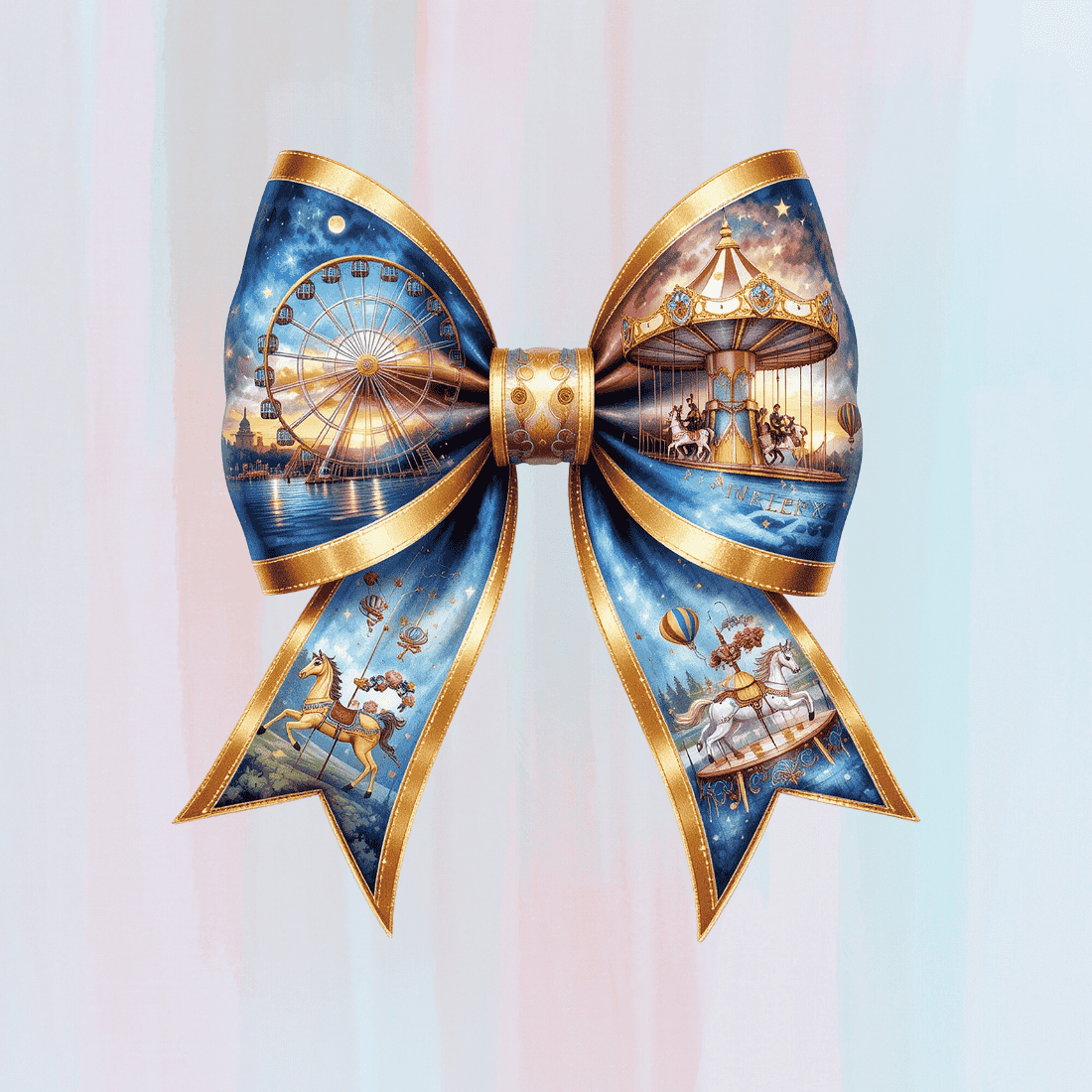 Festive Celebration Bow Tie T-shirt Design preview image.