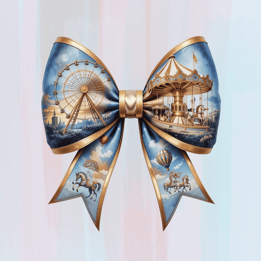 Fairytale Inspired Bow Tie T-shirt Design preview image.