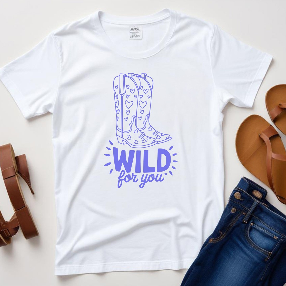 wild for you plane tshirt mockup 421