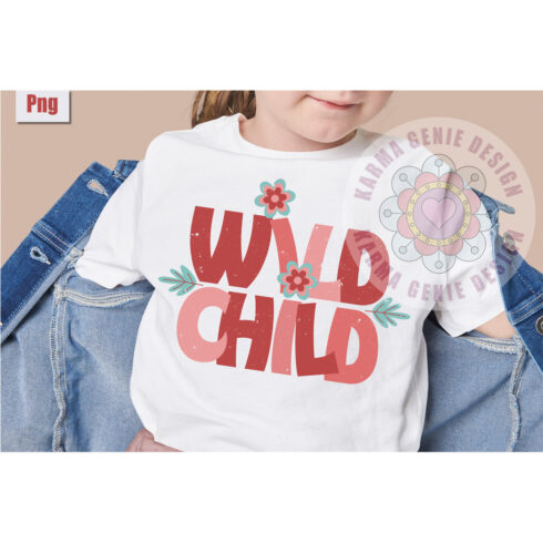 Wild Child - Cute Kids Png Sublimation cover image.