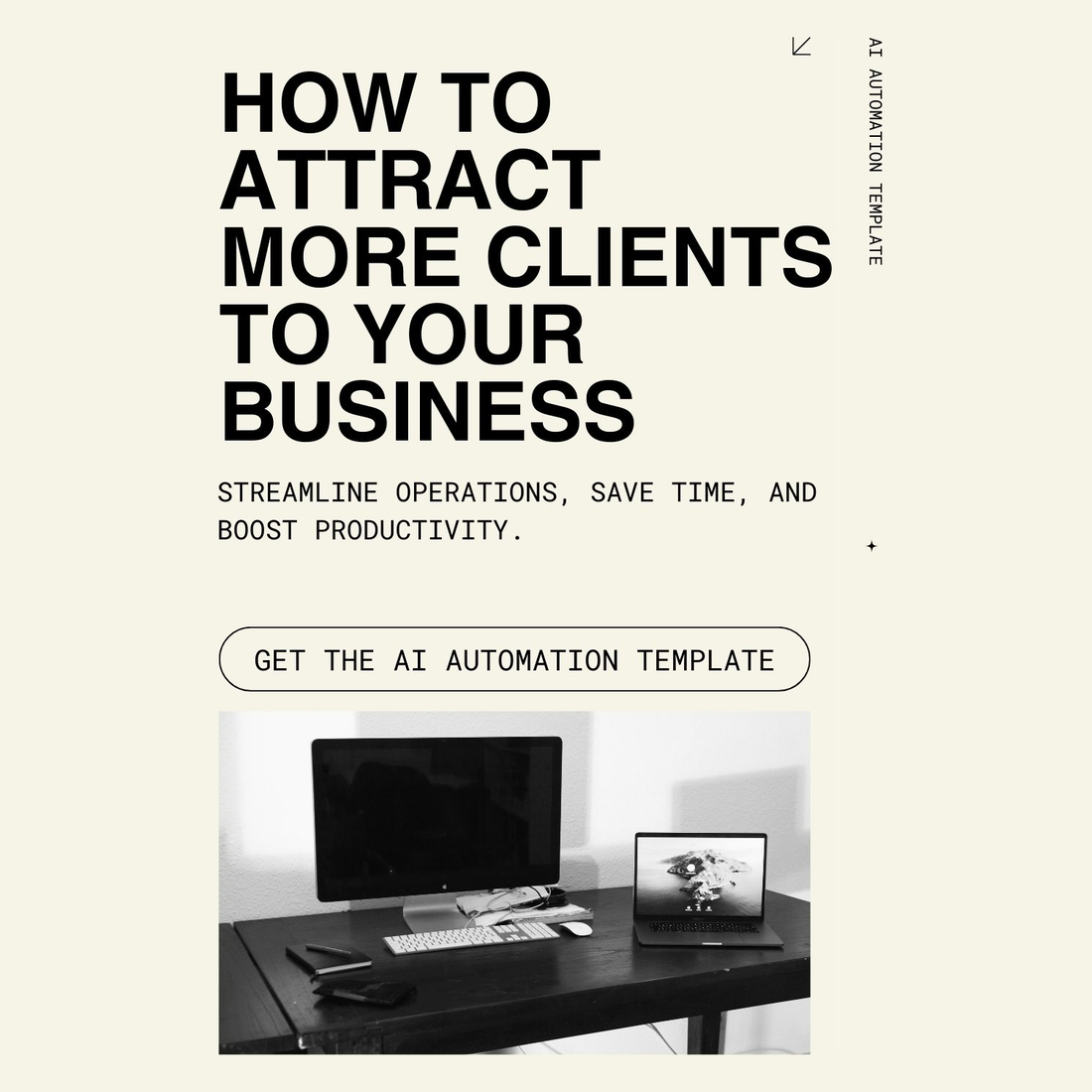 AI Automation Templates For Businesses cover image.