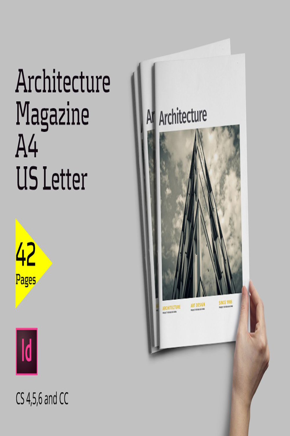 Architecture Magazine pinterest preview image.