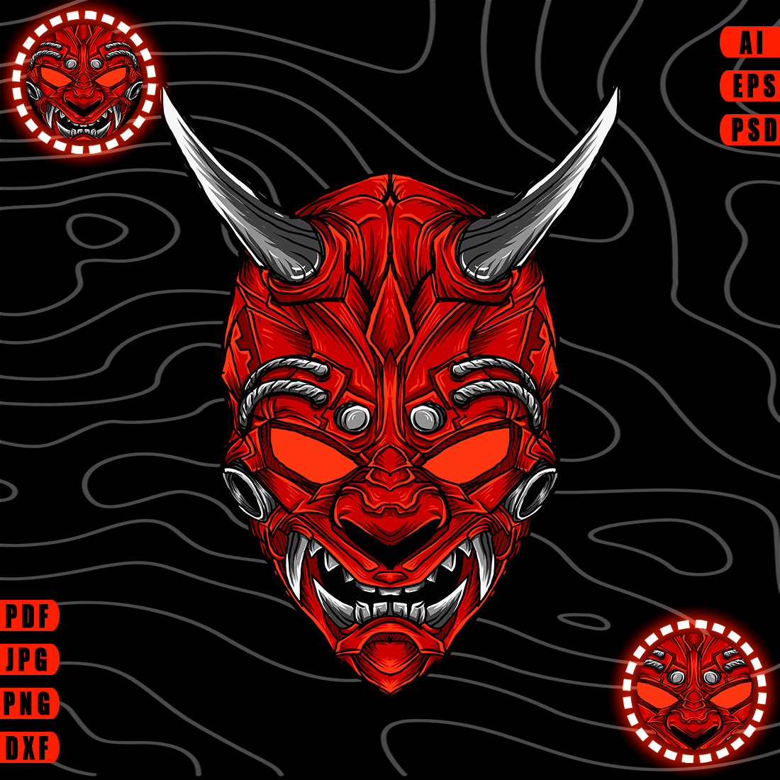 Devil Mask Design cover image.