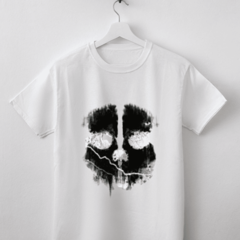 Ghostly Skull Drip T-Shirt Design – Dark & Edgy Aesthetic cover image.