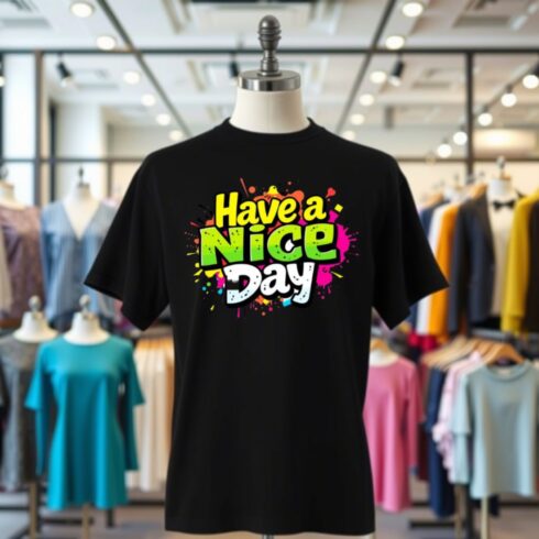 Have a nice day | 7 tshirt design in a bundle cover image.