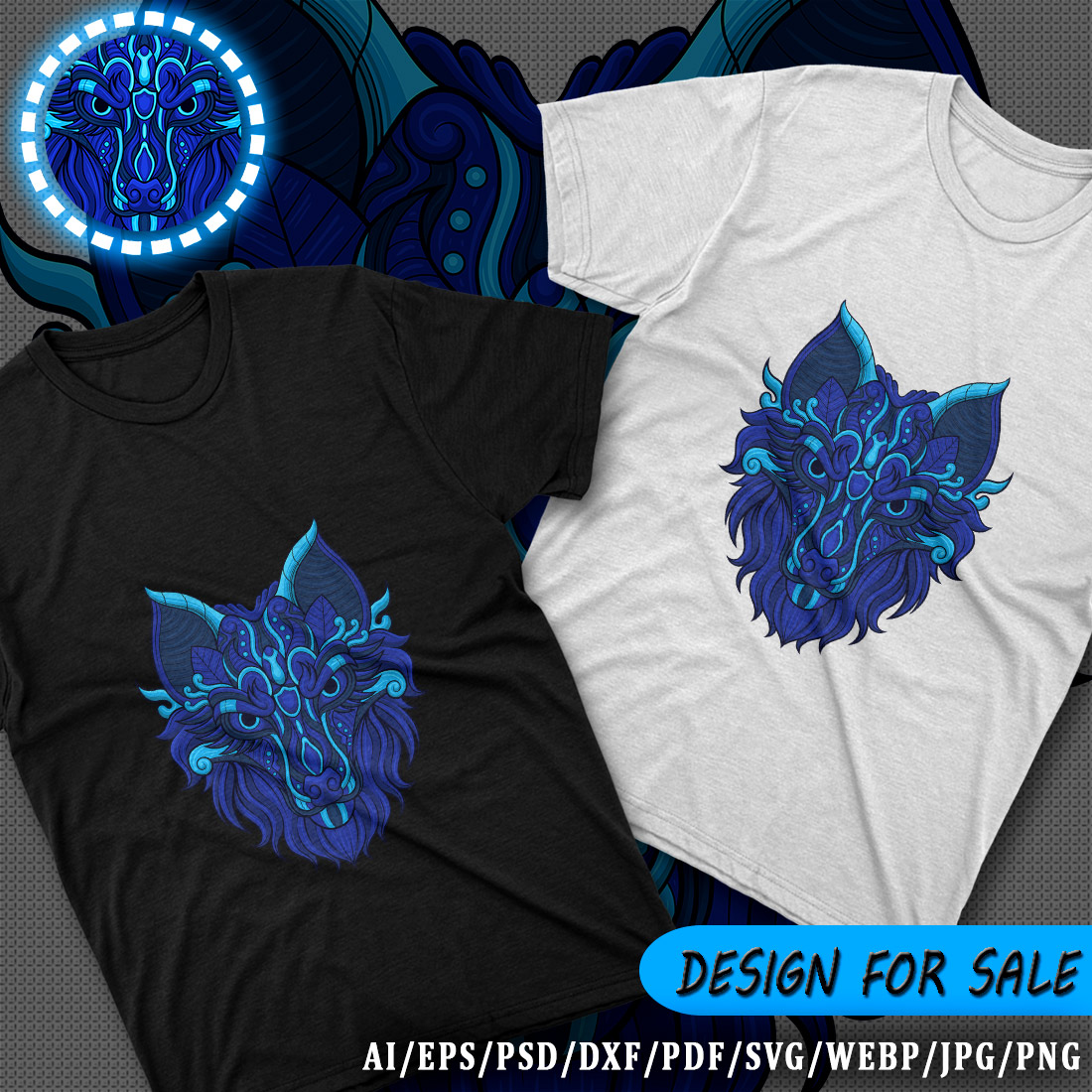 Blue Wolf Design preview image.