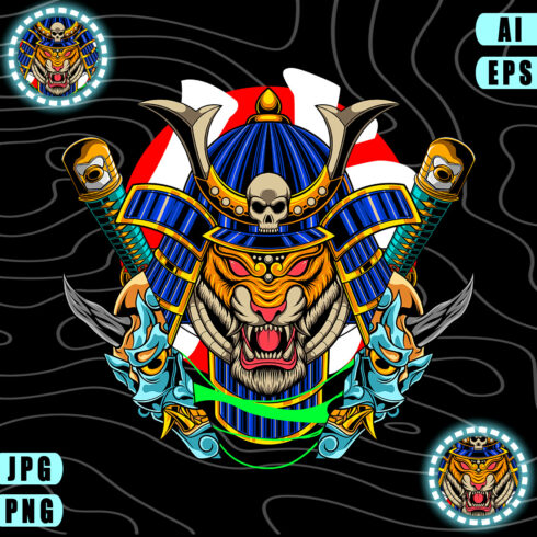 Samurai Tiger Design cover image.