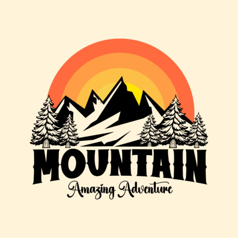 Premium Mountain Outdoor Scenery Logo – Best for Outdoor and Mountain Related Industry and T-Shirts cover image.