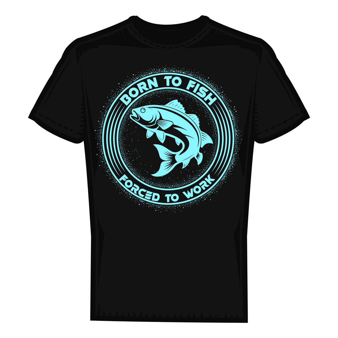 Eye-catching Fishing T-Shirt Design – Vintage & Trendy Styles preview image.