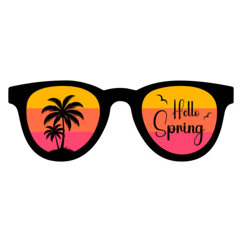 Tropical Summer Vibes – Trendy Beach T-Shirt Design cover image.