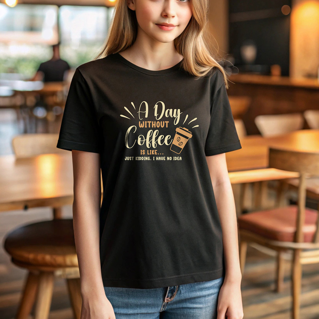 A Day Without Coffee Is Like—Coffee Lover Caffeine Lover preview image.