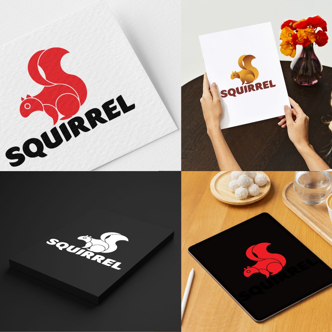 Squirrel Logo preview image.