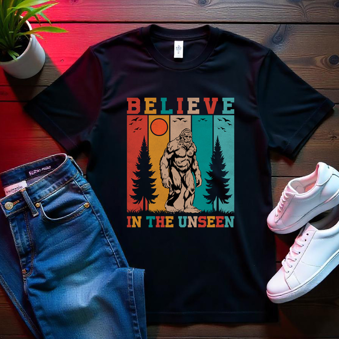 believe in the unseen mockup 880