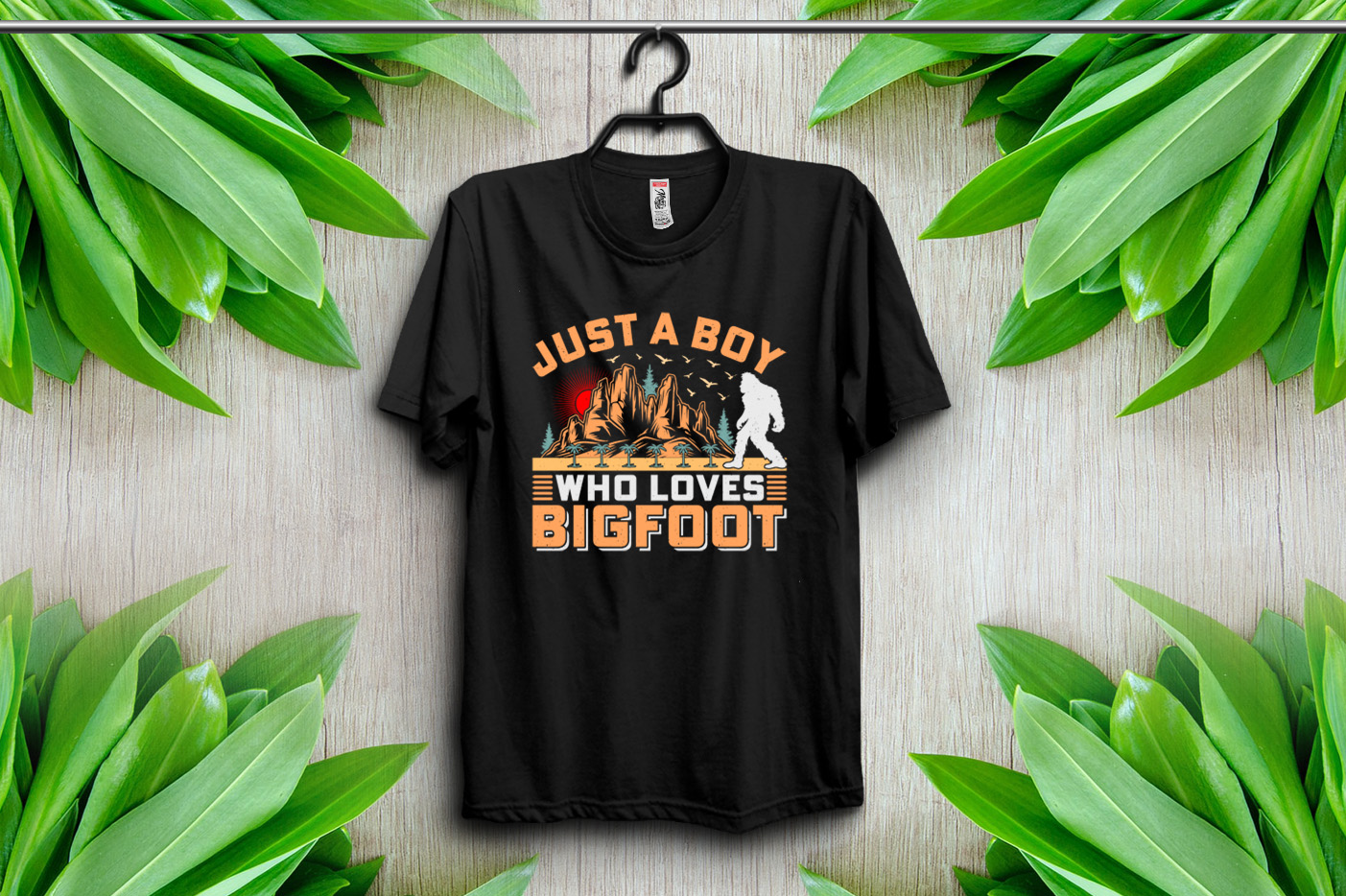 bigfoot sublimation t shirt 08 03 544