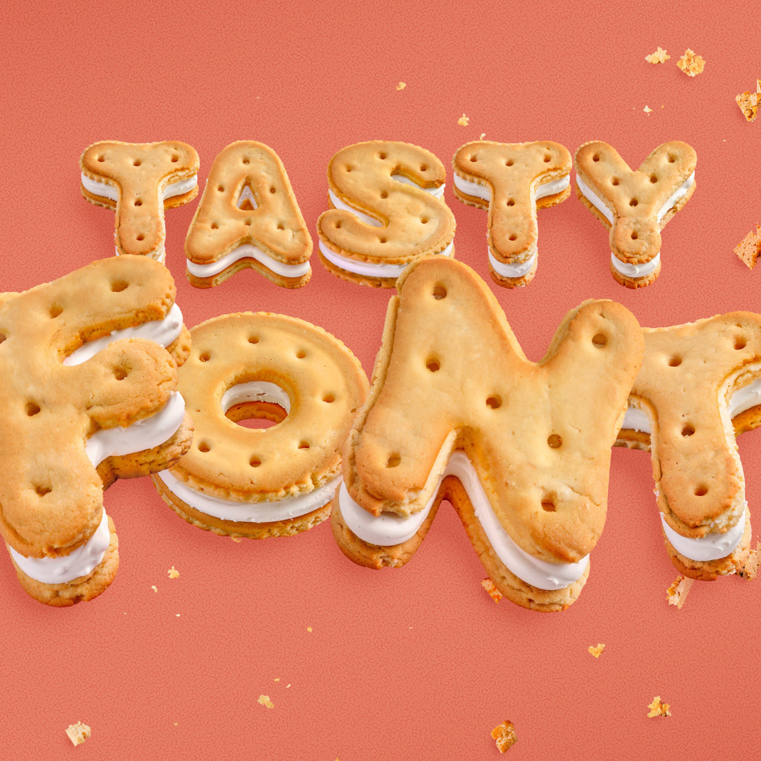 Biscuit Crisp - Color Bitmap Font preview image.