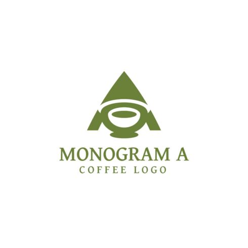 Professional Letter A Coffee Logo design cover image.