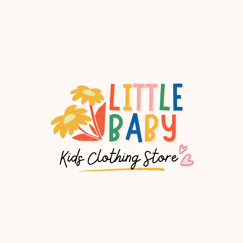 colorful fun and cute kids clothing store logo 531