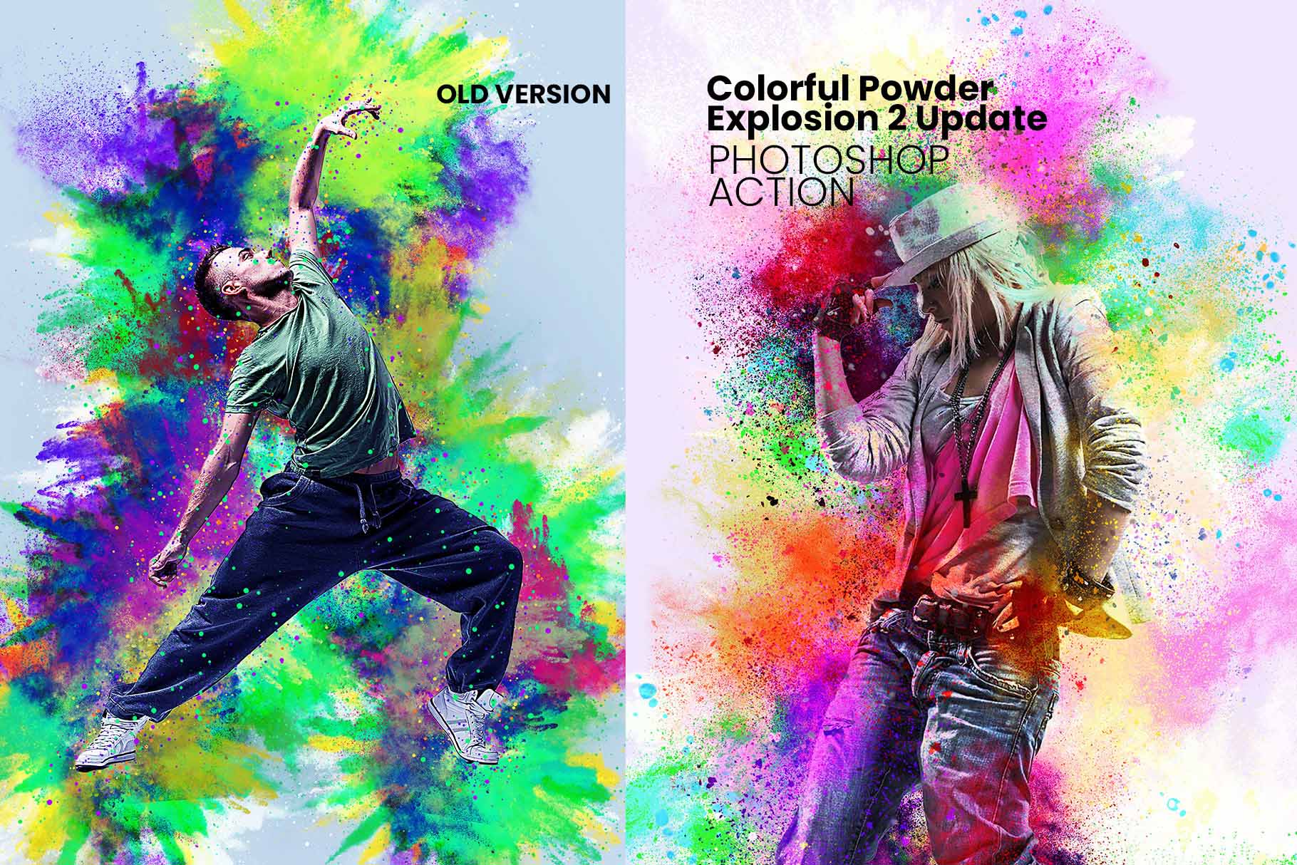 colorful powder explosion action cover 83