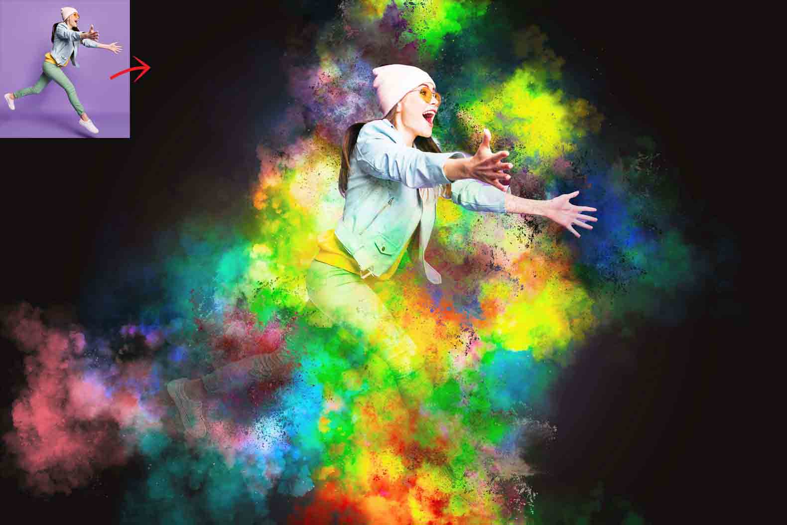 colorfull fog effect photoshop action 4 540