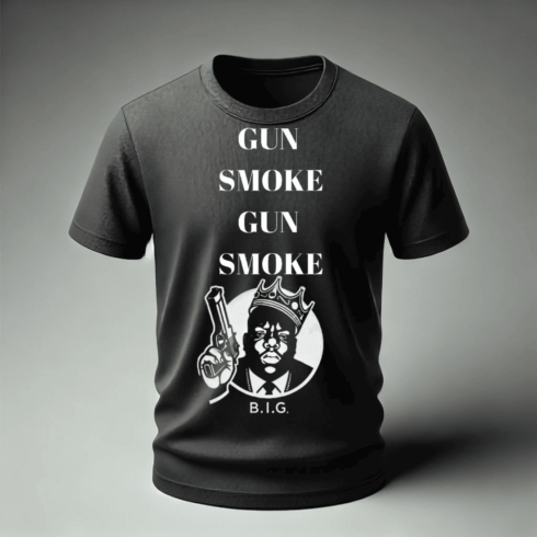 Gun Smoke BIG Tribute T-Shirt cover image.