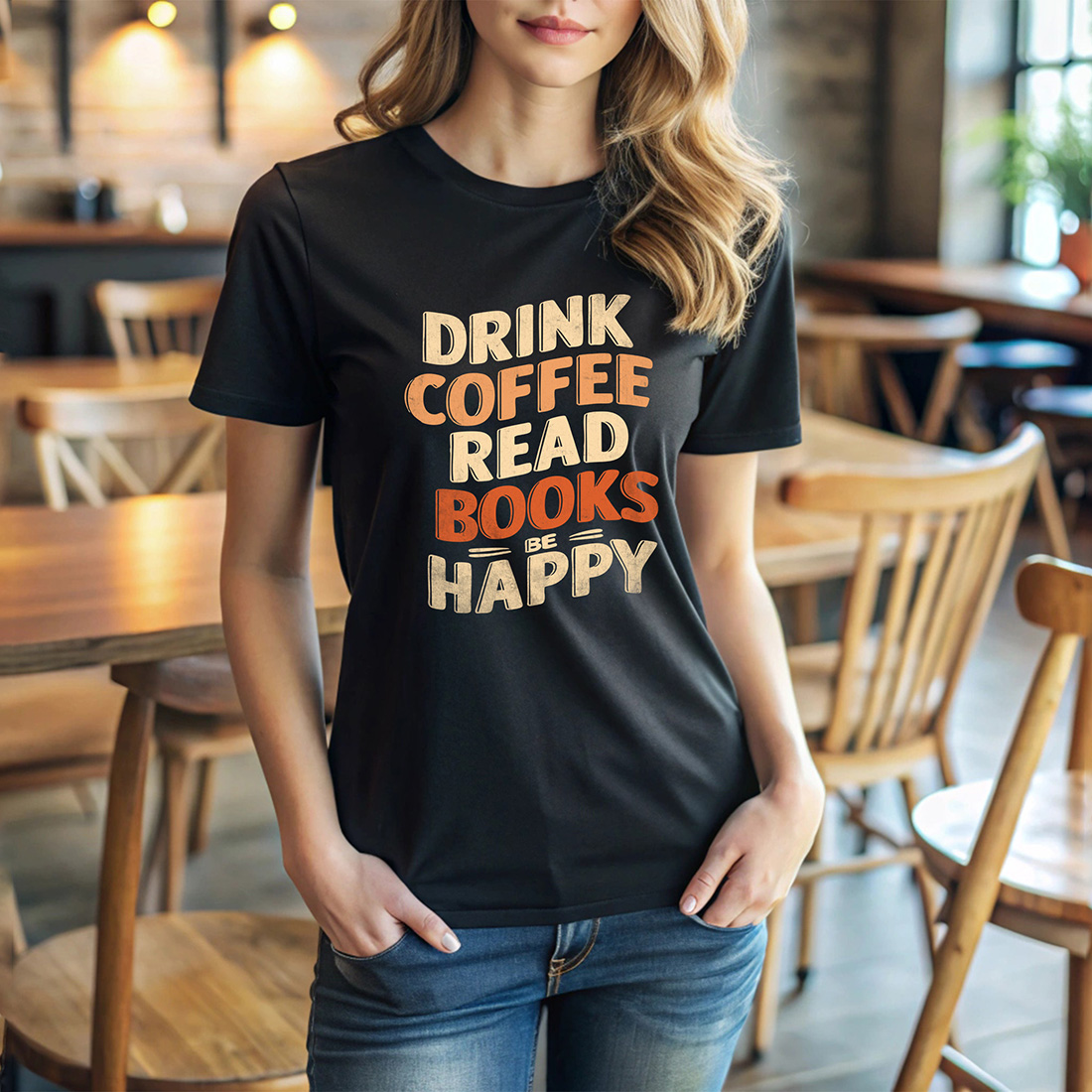 drink coffee read books be happy 2 381