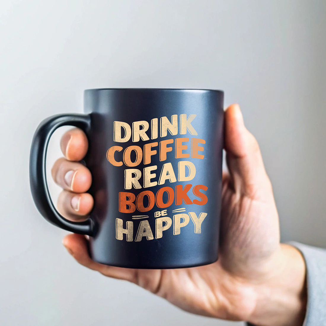 drink coffee read books be happy 4 199