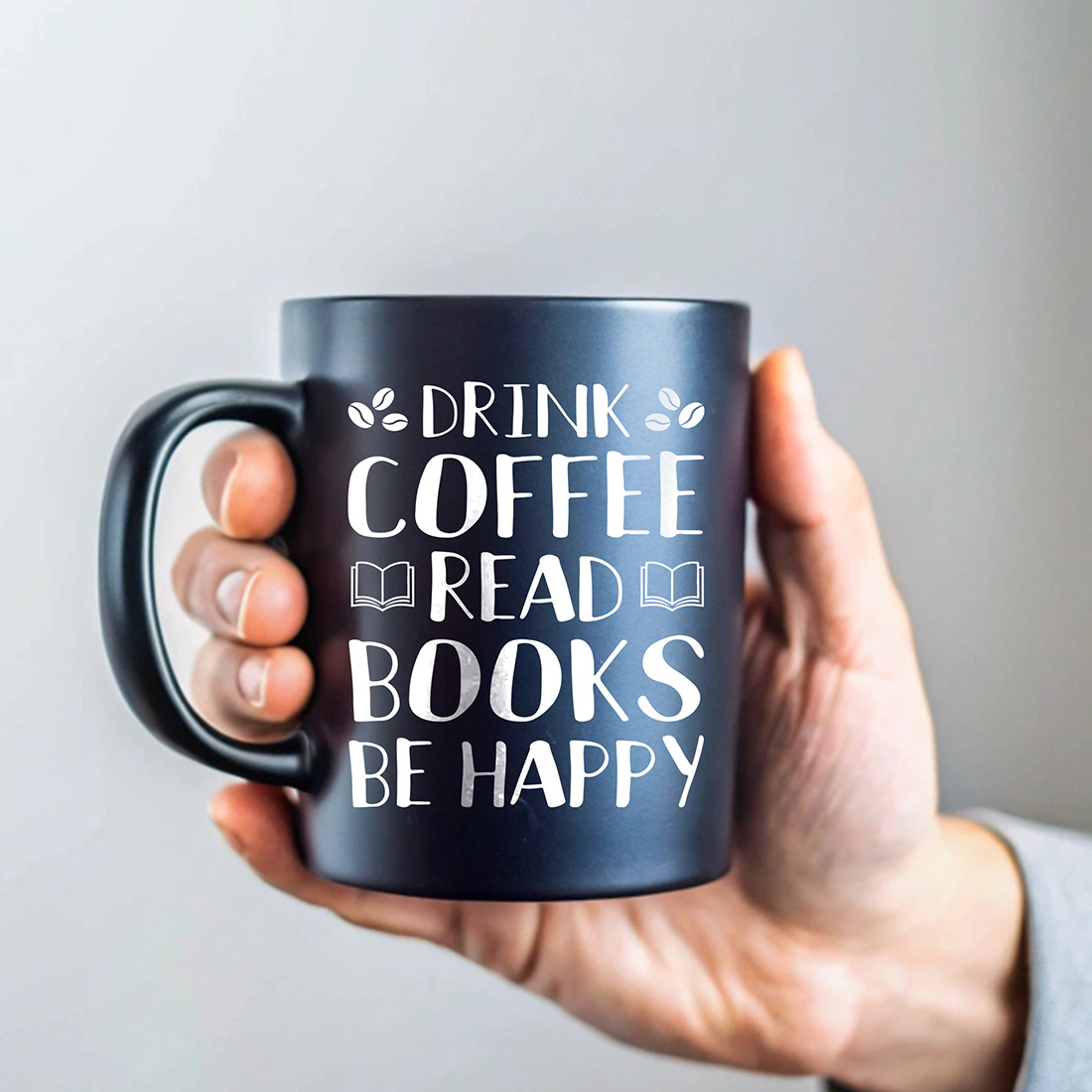 drink coffee read books be happy t shirt 2 4 585