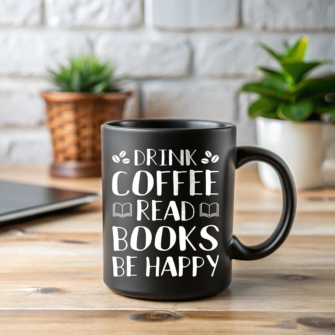 drink coffee read books be happy t shirt 2 5 761